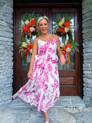 (LARGE) Palm Beach Bloom Maxi