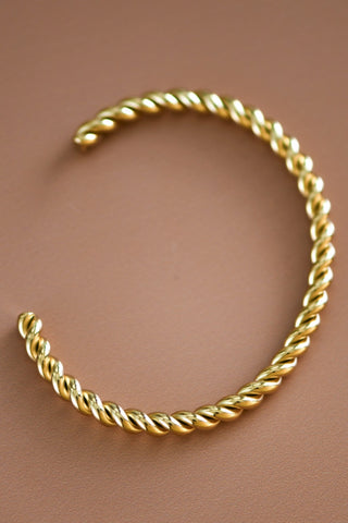 18K Waterproof Non-Tarnish Stainless Steel Cuff