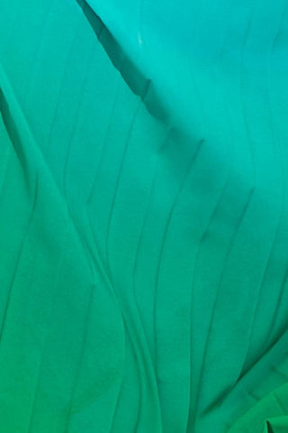 {ONE LEFT} Ombre Strapless Maxi Dress (Blue/Green)