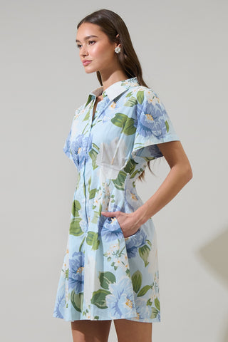 Sloane Floral Alix Mini Dress