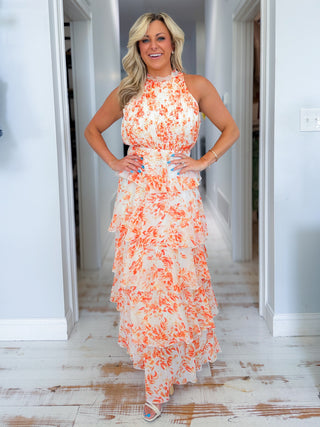 MARI TIERED DRESS - Lucy Paris