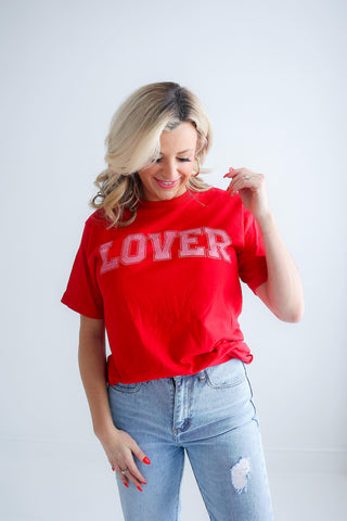LOVER (Red) Short Sleeve Tee