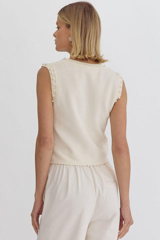 SECRET CRUSH (CEREAM) PEARL TOP