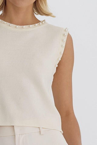 SECRET CRUSH (CEREAM) PEARL TOP