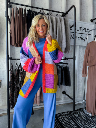 ELECTRIC FEELS HANDKNIT CARDIGAN