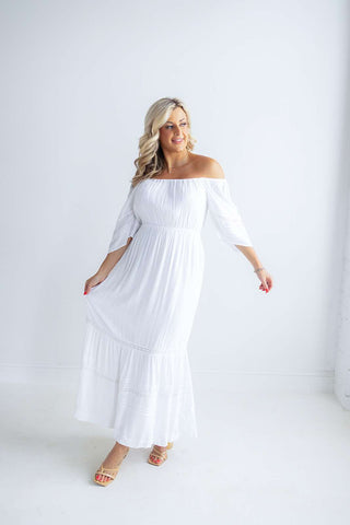 POPPY MAXI DRESS (WHITE) - Z SUPPLY