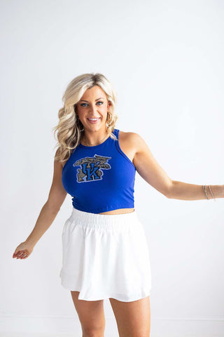 Game Day High Neck (Royal) Tank