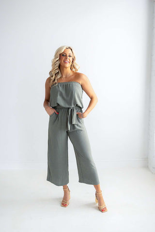 Free Spirit Jumpsuit (Olive)