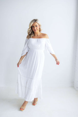 POPPY MAXI DRESS (WHITE) - Z SUPPLY