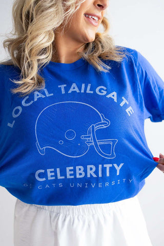 Local Tailgate Celebrity (Royal) Graphic