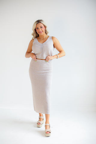 SANTORINI SWEATER TANK (OATMEAL) - Z SUPPLY