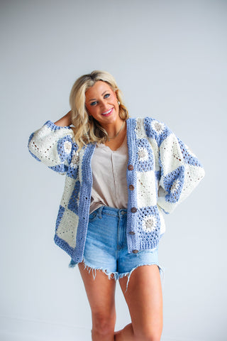 MYRIAM DIASY CROCHET (IVORY SKY)  - SADIE X SAGE