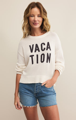 SIENNA VACATION SWEATER (SEA SALT) - Z SUPPLY