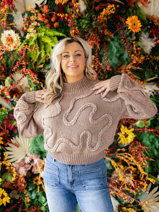 KNOT YOUR AVERAGE SWEATER (COPPER)