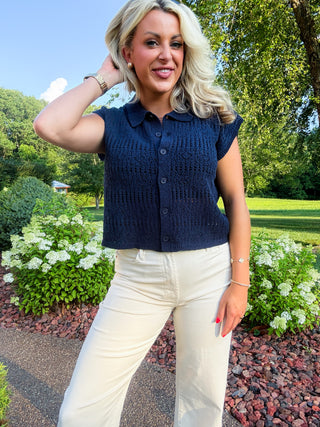 KINSLEY COTTON SWEATER TOP (ECLIPSE) - Z SUPPLY