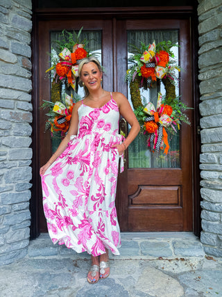 (LARGE) Palm Beach Bloom Maxi
