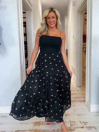 THE CAPRI DRESS (BLACK)