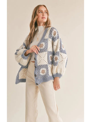 MYRIAM DIASY CROCHET (IVORY SKY)  - SADIE X SAGE