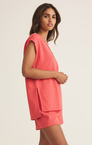 ON THE WEEKENDS TOP(PERSIMMON) - Z SUPPLY