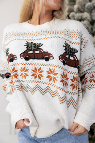 HOME FOR THE HOLIDAYS SWEATER