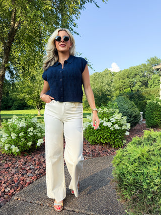 KINSLEY COTTON SWEATER TOP (ECLIPSE) - Z SUPPLY