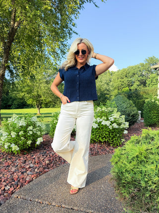 KINSLEY COTTON SWEATER TOP (ECLIPSE) - Z SUPPLY