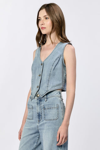 NORRIS DENIM VEST
