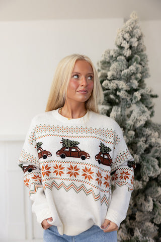 HOME FOR THE HOLIDAYS SWEATER