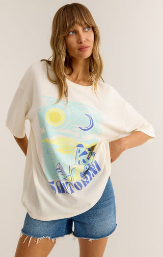 SANTORINI SOCAL OVERSIZED TEE - Z SUPPLY