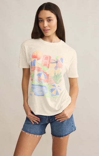 FUN & SUN BOYFRIEND TEE - Z SUPPLY