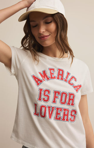 (XS) LOVERS TOURIST TEE - Z SUPPLY