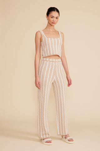 BORA CROP TOP - TAN CREAM - Lucy Paris