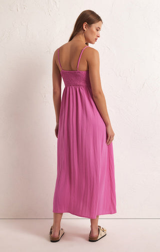 BEACHSIDE MIDI DRESS (HEARTBREAK PINK) -  Z SUPPLY