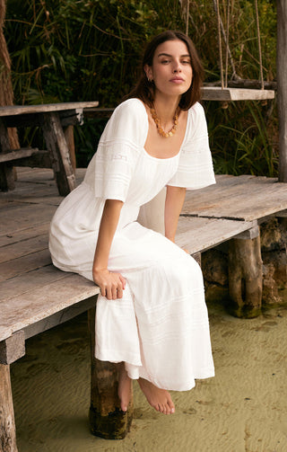POPPY MAXI DRESS (WHITE) - Z SUPPLY