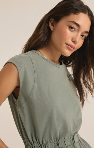 PAXTON DRESS (PAKM GREEN) - Z SUPPLY