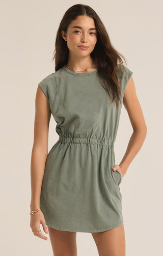 PAXTON DRESS (PAKM GREEN) - Z SUPPLY