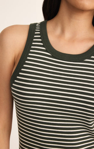 GOODWIN STRIPE MIDI DRESS - Z SUPPLY