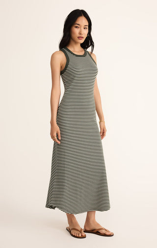 GOODWIN STRIPE MIDI DRESS - Z SUPPLY