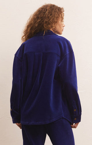 UNION KNIT CORD JACKET (SAPPHIRE BLUE) - Z SUPPLY