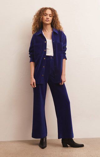 UNION KNIT CORD JACKET (SAPPHIRE BLUE) - Z SUPPLY