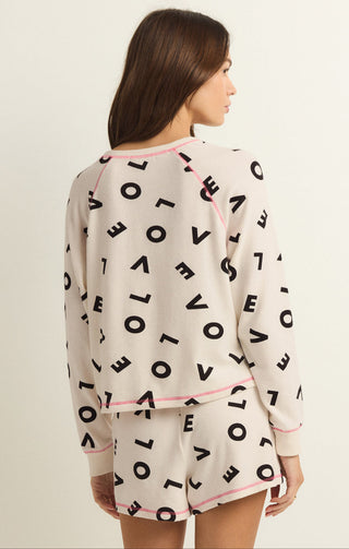 LOVE IS LOVE LONG SLEEVE  (VANILLA ICE) - Z SUPPLY