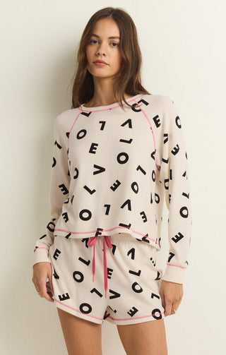 LOVE IS LOVE LONG SLEEVE  (VANILLA ICE) - Z SUPPLY
