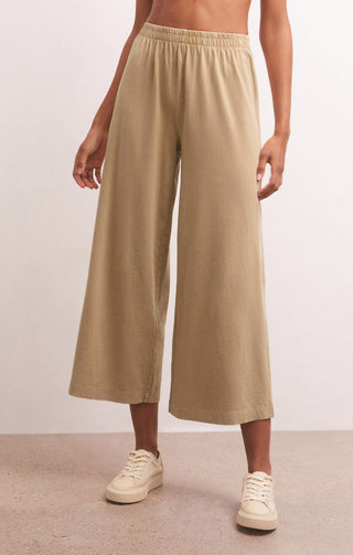 SCOUT COTTON JERSEY PANT (TAN) - Z SUPPLY