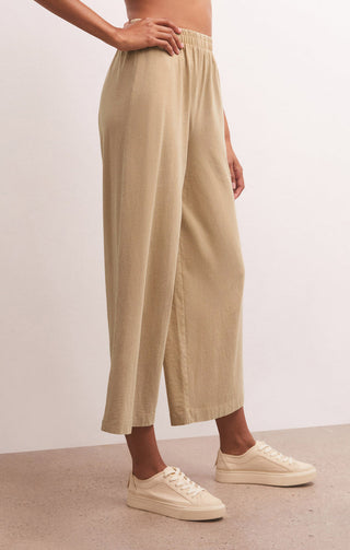 SCOUT COTTON JERSEY PANT (TAN) - Z SUPPLY
