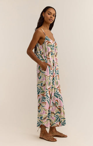 FLARED SAFARI JUMPSUIT (SANDSHELL) - Z SUPPLY