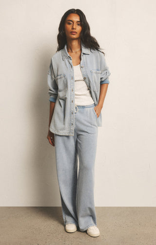 HUNTER KNIT DENIM PANT - Z SUPPLY