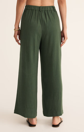 VISTA LINEN PANT (BLACK) - Z SUPPLY