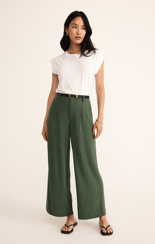 VISTA LINEN PANT (BLACK) - Z SUPPLY