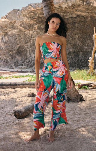 (Small) DANTE VILLA FLORAL PANT - Z SUPPLY