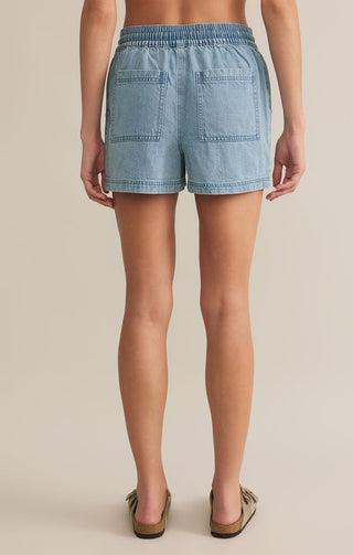 SUMMERLAND LUXE SOFT DENIM SHORT - Z SUPPLY